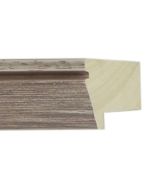 BEVEL DISTRESSED LT BROWN WHITE WASH