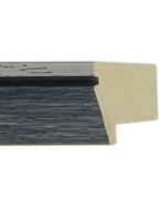 BEVEL DISTRESSED BLUE WHITE WASH