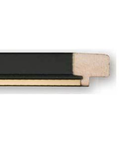FLAT BLACK WITH GOLD LINE