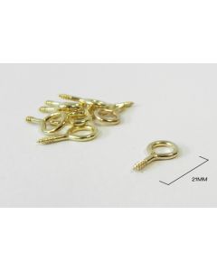 Screw eyes 20 x 2 - Qty: 1000