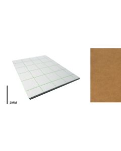 3MM FOAMBOARD WITH KRAFT BACK & ADHESIVE