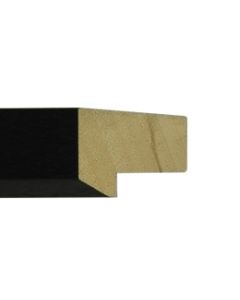 BEVEL BLK OPEN GRAIN