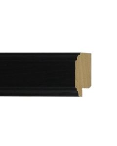 35 X 14mm FLAT BLACK OPENGRAIN