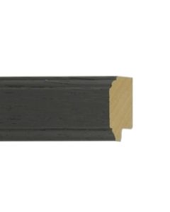35 x 14mm FLAT DARK GREY OPEN GRAIN