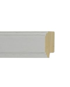 35 x 14mm FLAT WHITE OPEN GRAIN