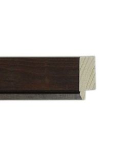 FLAT WALNUT WOODGRAIN SILVER LINE