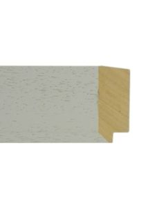 44 x 20mm FLAT WHITE