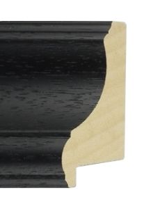 68MM X 32MM REVERSE BLACK