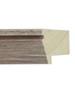 BEVEL DISTRESSED LT BROWN WHITE WASH