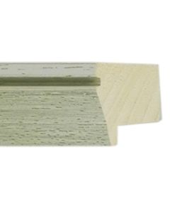 BEVEL DISTRESSED LIME GREEN WHITE WASH